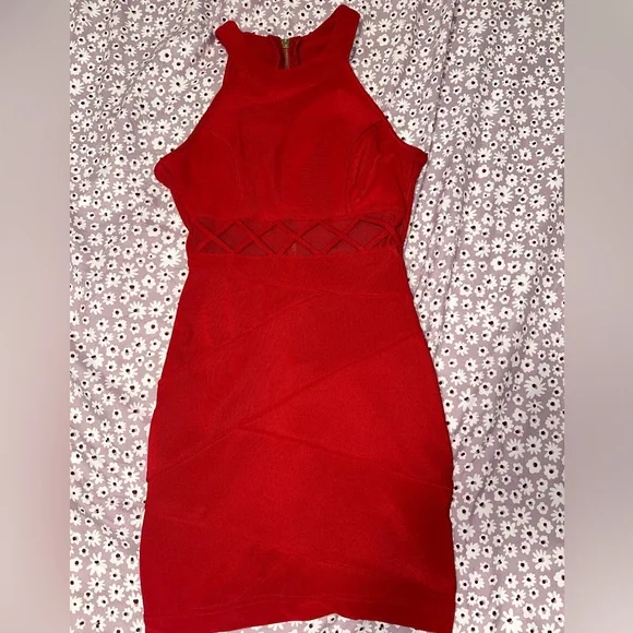 emerald sundae red dress 16